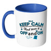 PC Tech Mug Keep Calm And Turn It Off And On White 11oz Accent Coffee Mugs