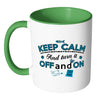 PC Tech Mug Keep Calm And Turn It Off And On White 11oz Accent Coffee Mugs