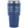 PC Tech Travel Mug Keep Calm And Turn It Off On 30 oz Stainless Steel Tumbler