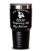 Performing Arts Stage Technician Tumbler Never Underestimate A Woman Who Is Also A Performing Arts Stage Tech 30oz Stainless Steel Black