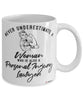 Personal Injury Lawyer Mug Never Underestimate A Woman Who Is Also A Personal Injury Lawyer Coffee Cup White