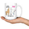 Personalized Funny Unicorn Mothers Day Mug Gift From Daughter Son White Coffee Mug