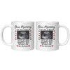 Personalized Mothers Day Sonogram Mug Upload Your Custom Sonogram Coffee Cup 11oz 15oz White