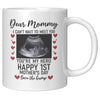 Personalized Mothers Day Sonogram Mug Upload Your Custom Sonogram Coffee Cup 11oz 15oz White