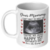 Personalized Mothers Day Sonogram Mug Upload Your Custom Sonogram Coffee Cup 11oz 15oz White
