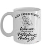 Petroleum Geologist Mug Never Underestimate A Woman Who Is Also A Petroleum Geologist Coffee Cup White