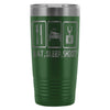 Photographer Camera Travel Mug Eat Sleep Shoot 20oz Stainless Steel Tumbler