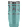 Photographer Camera Travel Mug Eat Sleep Shoot 20oz Stainless Steel Tumbler