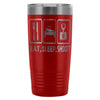 Photographer Camera Travel Mug Eat Sleep Shoot 20oz Stainless Steel Tumbler