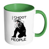 Photography Mug I Shoot People White 11oz Accent Coffee Mugs