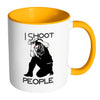 Photography Mug I Shoot People White 11oz Accent Coffee Mugs