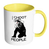 Photography Mug I Shoot People White 11oz Accent Coffee Mugs