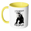 Photography Mug I Shoot People White 11oz Accent Coffee Mugs