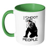 Photography Mug I Shoot People White 11oz Accent Coffee Mugs