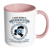 Photography Mug I Was Born A Photographer White 11oz Accent Coffee Mugs