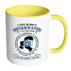 Photography Mug I Was Born A Photographer White 11oz Accent Coffee Mugs