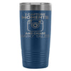 Photography Travel Mug I Capture Moments And Chase 20oz Stainless Steel Tumbler