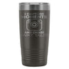 Photography Travel Mug I Capture Moments And Chase 20oz Stainless Steel Tumbler