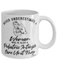 PICU Nurse Mug Never Underestimate A Woman Who Is Also A Pediatric Intensive Care Unit Nurse Coffee Cup White