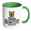 Pitbull Awareness Mug White 11oz Accent Coffee Mugs