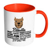 Pitbull Awareness Mug White 11oz Accent Coffee Mugs