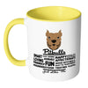 Pitbull Awareness Mug White 11oz Accent Coffee Mugs