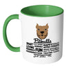 Pitbull Awareness Mug White 11oz Accent Coffee Mugs