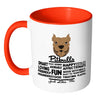 Pitbull Awareness Mug White 11oz Accent Coffee Mugs