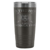 Pitbull Gym Travel Mug Strong And Dedicated 20oz Stainless Steel Tumbler