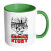 Pitbull Mug Ask Me About My Pitbull Rescue Story White 11oz Accent Coffee Mugs