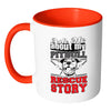 Pitbull Mug Ask Me About My Pitbull Rescue Story White 11oz Accent Coffee Mugs