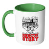 Pitbull Mug Ask Me About My Pitbull Rescue Story White 11oz Accent Coffee Mugs