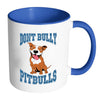 Pitbull Mug Don't Bully Pitbulls White 11oz Accent Coffee Mugs