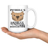 Pitbull Mug Loyalty Strength And Dedication 15oz White Coffee Mugs