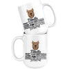 Pitbull Mug Pitbulls Smart Easy Going Happy 15oz White Coffee Mugs