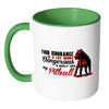 Pitbull Mug Your Ignorance Is A Lot More Dangerous White 11oz Accent Coffee Mugs