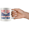 Pitbull Patriot Mug Born Free Fighting To Stay That Way 11oz White Coffee Mugs