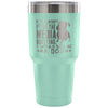 Pitbull Travel Mug I Would Just Be A Dog 30 oz Stainless Steel Tumbler