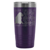 Pitbull Travel Mug  Is There Life After Death 20oz Stainless Steel Tumbler