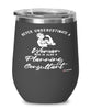 Planning Consultant Wine Glass Never Underestimate A Woman Who Is Also A Planning Consultant 12oz Stainless Steel Black