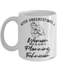 Planning Technician Mug Never Underestimate A Woman Who Is Also A Planning Tech Coffee Cup White