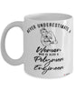 Polymer Engineer Mug Never Underestimate A Woman Who Is Also A Polymer Engineer Coffee Cup White