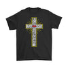 Prayer Shirt The Lord Is My Shepherd He Makes Me Lie Down Gildan Mens T-Shirt