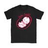 Pregnancy Reveal Shirt Baby Inside Gildan Womens T-Shirt