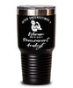 Procurement Analyst Tumbler Never Underestimate A Woman Who Is Also A Procurement Analyst 30oz Stainless Steel Black