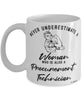 Procurement Technician Mug Never Underestimate A Woman Who Is Also A Procurement Tech Coffee Cup White