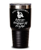 Professor of English Tumbler Never Underestimate A Woman Who Is Also A Professor of English 30oz Stainless Steel Black