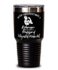 Professor of Integrated Media Arts Tumbler Never Underestimate A Woman Who Is Also A Professor of Integrated Media Arts 30oz Stainless Steel Black