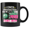Proud Army Mom Mug I Once Protected Him Now He 11oz Black Coffee Mugs