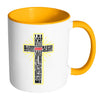 Psalm 23 Mug The Lord Is My Shepherd Prayer White 11oz Accent Coffee Mugs